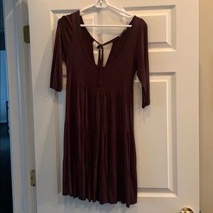 Brown dress or cover up